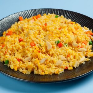 36. Stekt ris m/kylling og scampi