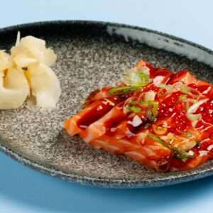 92. Lakse sashimi
